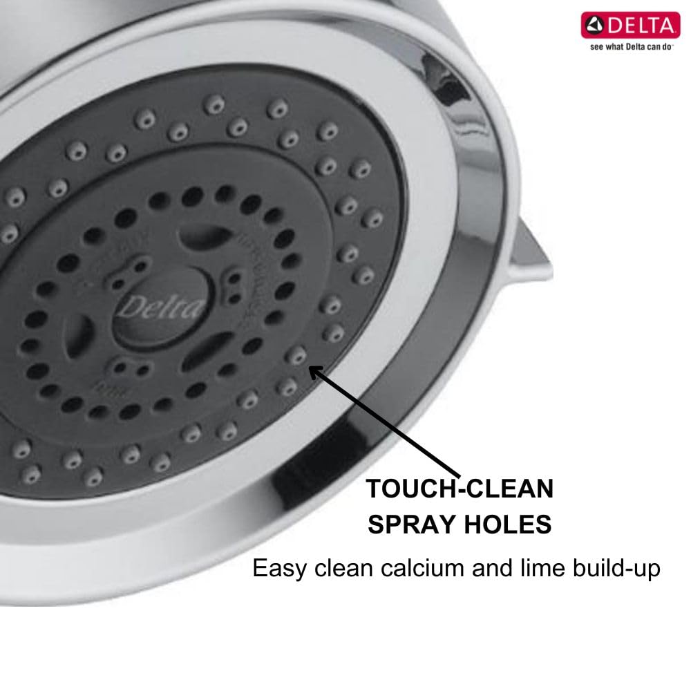 Amazon.com: Delta Faucet RP48590 Touch-Clean 3-Setting Showerhead